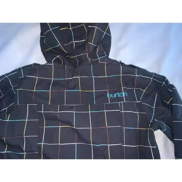 Burton Dry Ride Snowboarding Ski Jacket Hooded Shell Full Zip Womens Small - Picture 8 of 8